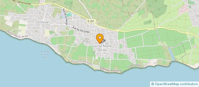 localisation de l'entreprise L'ESTRAN  SAINTE-MARIE-DE-RE