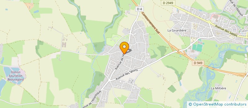 localisation de l'entreprise L'ESTUAIRE à TALMONT-SAINT-HILAIRE