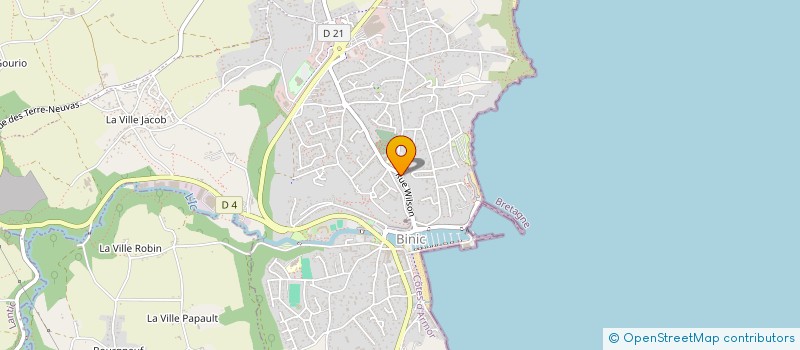 localisation de l'entreprise L'ESTUAIRE DES POSSIBLES  BINIC-ETABLES-SUR-MER