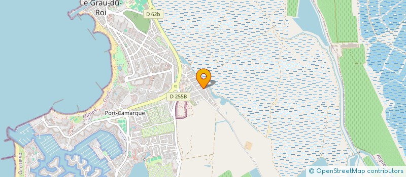 localisation de l'entreprise L'ESTUAIRE PLAGE à LE GRAU-DU-ROI