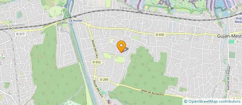 localisation de l'entreprise L'ESTURGEONNIERE  LE TEICH