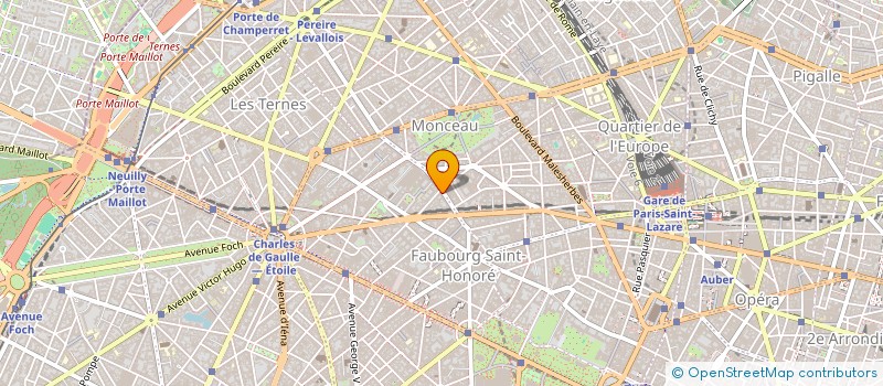 localisation de l'entreprise L ET ASSOCIES  PARIS