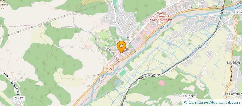 localisation de l'entreprise L ET M HOLDING à DIGNE-LES-BAINS