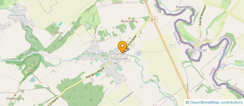 localisation de l'entreprise L ET R PROMOTION  BREISTROFF-LA-GRANDE