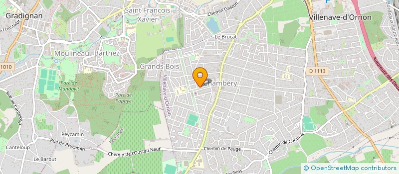 localisation de l'entreprise L ET W  VILLENAVE-D'ORNON