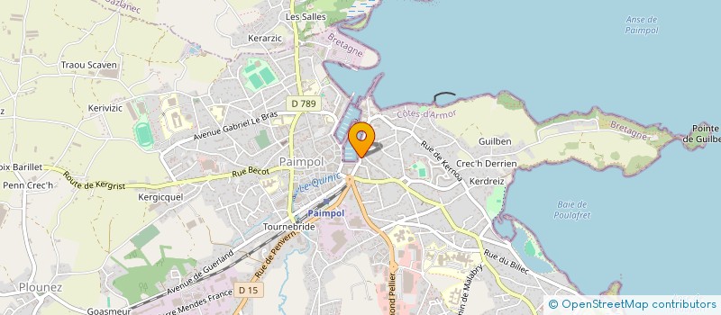 localisation de l'entreprise L'ETABLE  PAIMPOL