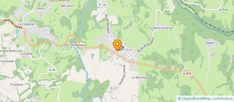 localisation de l'entreprise L'ETABLE à MASLEON