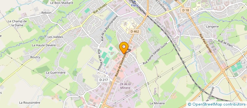 localisation de l'entreprise L'ETABLE à FLERS