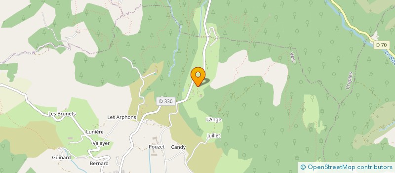 localisation de l'entreprise L'ETABLE  VESC