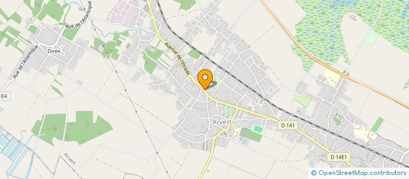 localisation de l'entreprise L'ETABLE CHARENTAISE  ARVERT