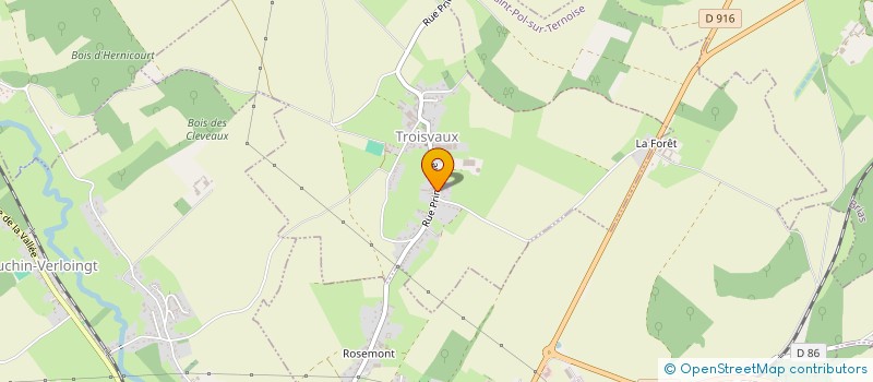 localisation de l'entreprise L'ETABLE DES POSSIBLES  HERICOURT