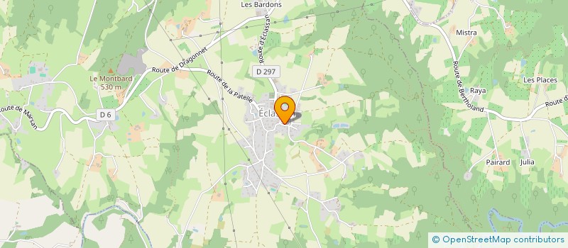 localisation de l'entreprise L'ETABLE DU BONHEUR  ECLASSAN