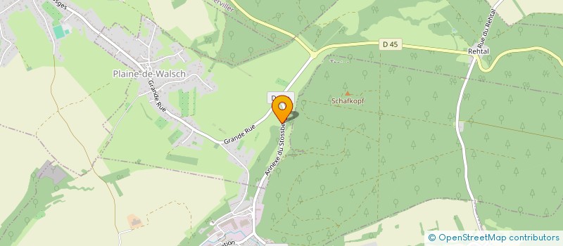 localisation de l'entreprise L ETABLE GOURMANDE  PLAINE-DE-WALSCH