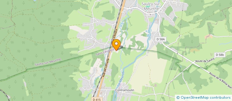 localisation de l'entreprise L'ETABLE PAYSANNE à SAINT-LEONARD