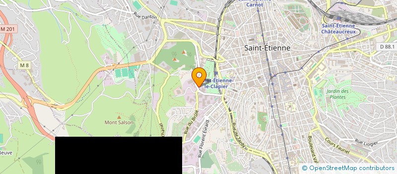 localisation de l'entreprise L'ETABLI  SAINT-ETIENNE