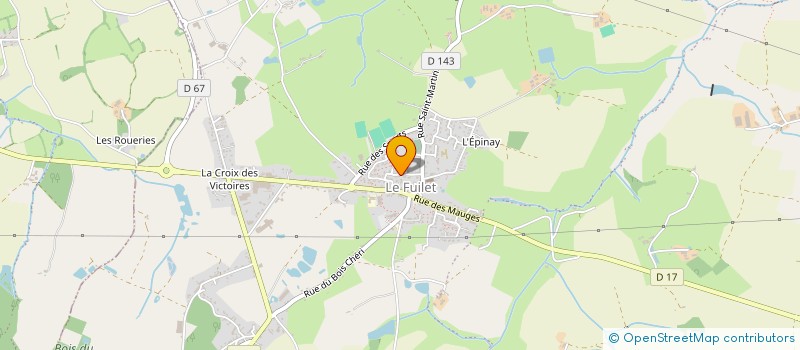 localisation de l'entreprise L'ETABLI  MAUGES-SUR-LOIRE