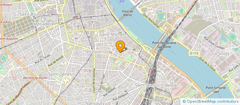localisation de l'entreprise L'ETABLI à BORDEAUX