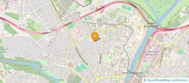 localisation de l'entreprise L'ETABLI à ANGERS