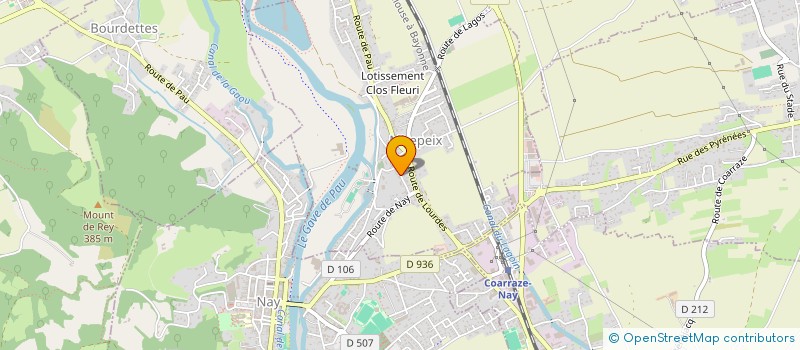 localisation de l'entreprise L ETABLI à MIREPEIX