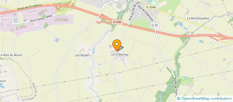 localisation de l'entreprise L'ETABLI à CHAIZE LE VICOMTE (LA)
