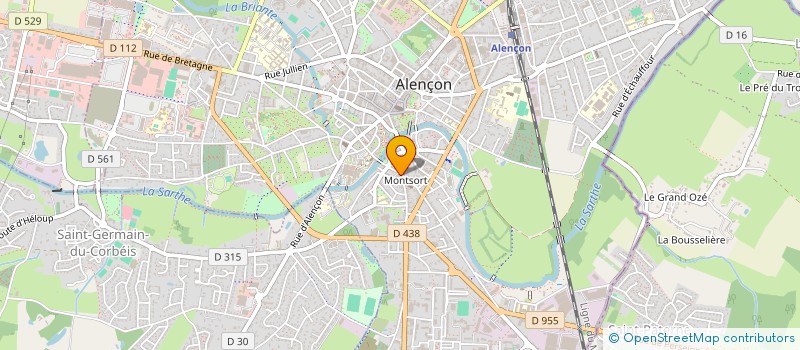 localisation de l'entreprise L'ETABLI à ALENCON