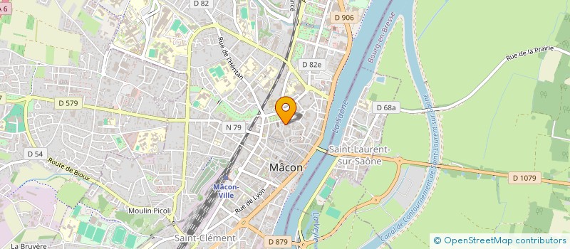 localisation de l'entreprise L'ETABLI  MACON