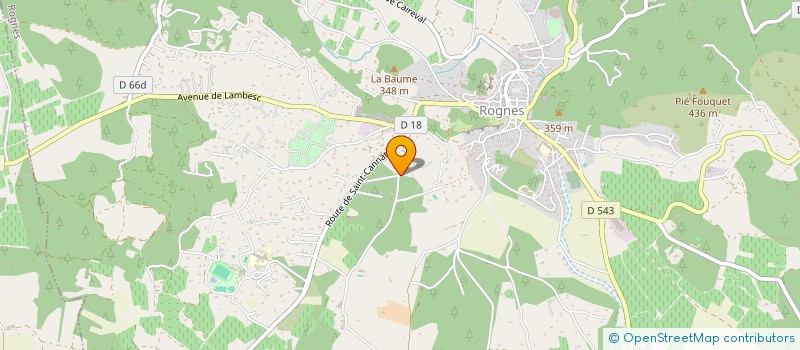 localisation de l'entreprise L'ETABLI BOIS à ROGNES