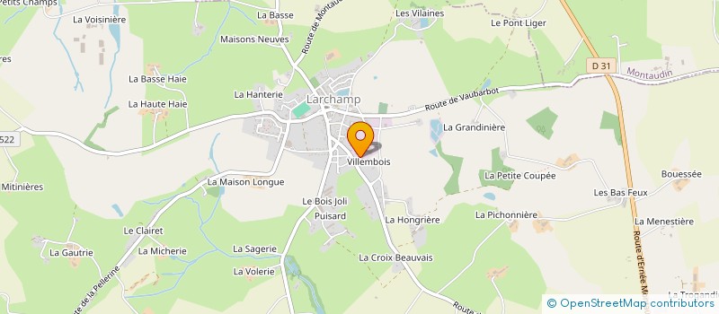 localisation de l'entreprise L ETABLI D ALEXIS à LARCHAMP