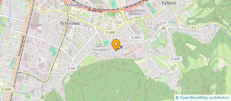 localisation de l'entreprise L'ETABLI DAUPHINOIS à ECHIROLLES