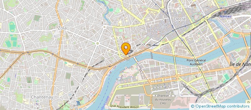localisation de l'entreprise L'ETABLI DES ATELIERS DU SOCIAL SUR MESURE à NANTES
