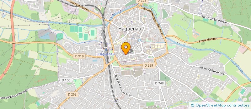 localisation de l'entreprise L ETABLI DU BIJOUTIER à HAGUENAU