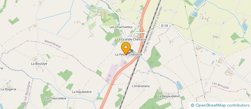 localisation de l'entreprise L'ETABLI DU MENUISIER  MONTREVERD