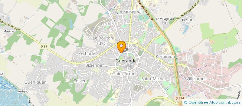 localisation de l'entreprise L ETABLI GUERANDAIS STE à GUERANDE