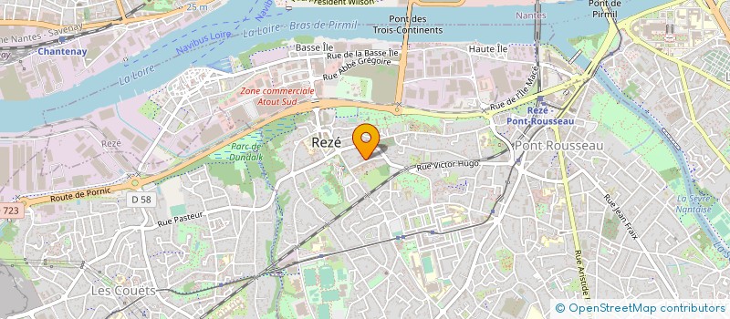 localisation de l'entreprise L'ETABLI NUMERIQUE à REZE