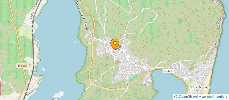 localisation de l'entreprise L'ETAGE à LEUCATE