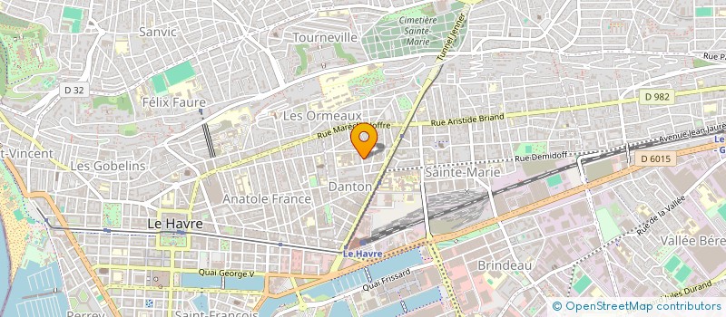 localisation de l'entreprise L'ETAGE à LE HAVRE