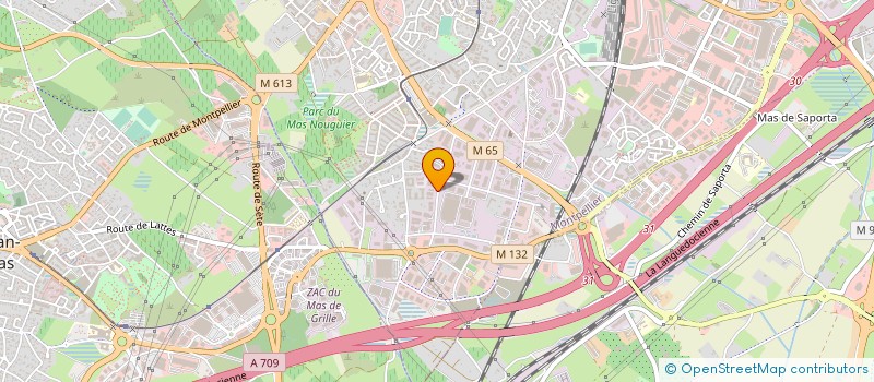 localisation de l'entreprise L'ETAGE DE LA MANUFACTURE à MONTPELLIER