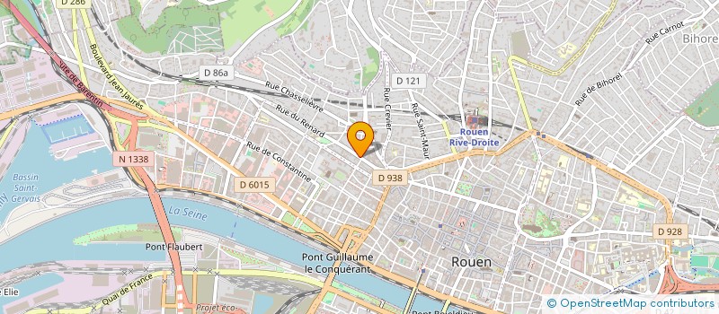 localisation de l'entreprise L'ETAGERE DU BAS  ROUEN