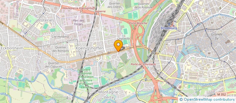 localisation de l'entreprise L ETAL DES ROMAINS à STRASBOURG