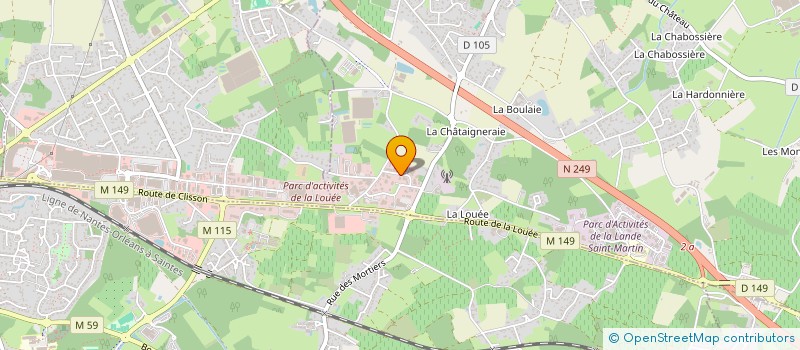localisation de l'entreprise L'ETAL DES SAVEURS à HAUTE-GOULAINE