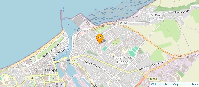 localisation de l'entreprise L'ETAL DIEPPOIS  DIEPPE