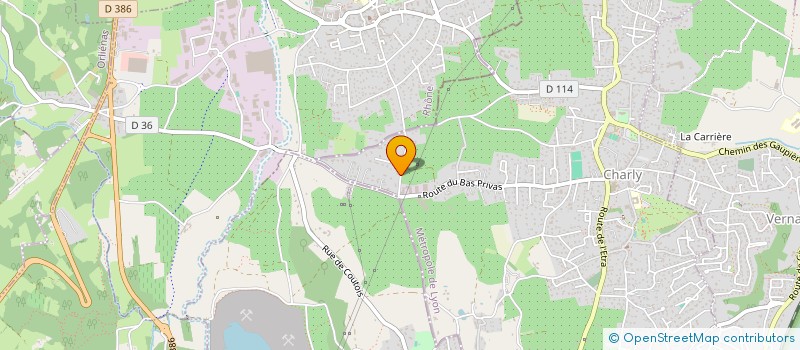 localisation de l'entreprise L ETAL FRUITIER à CHARLY