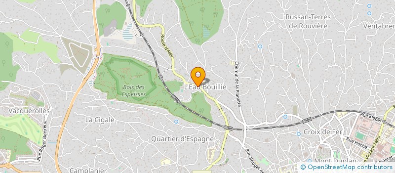 localisation de l'entreprise L'ETAL PAYSAN  NIMES