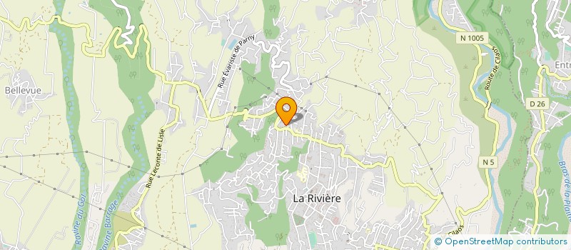 localisation de l'entreprise L'ETAL REUNION à SAINT-LOUIS