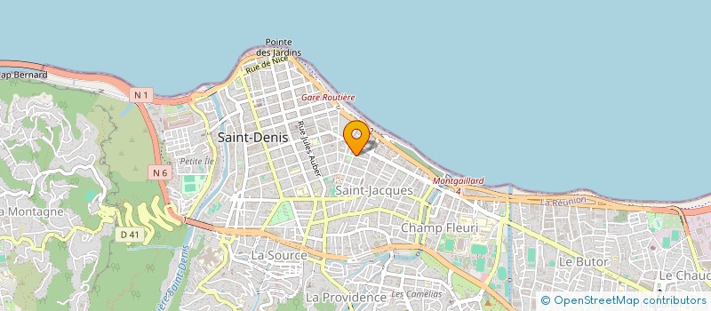 localisation de l'entreprise L'ETALE à SAINT-DENIS