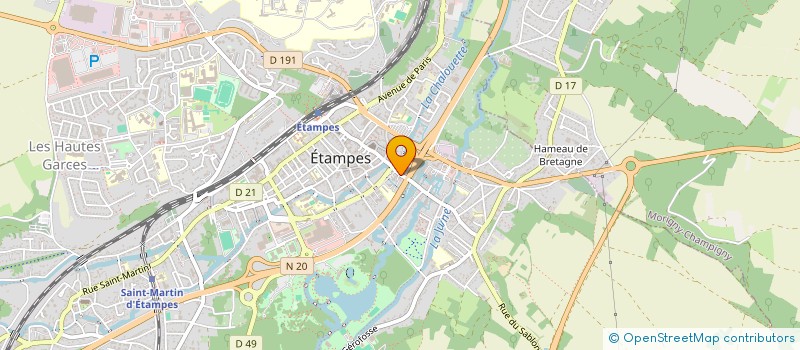 localisation de l'entreprise L'ETAMPOIS  ETAMPES