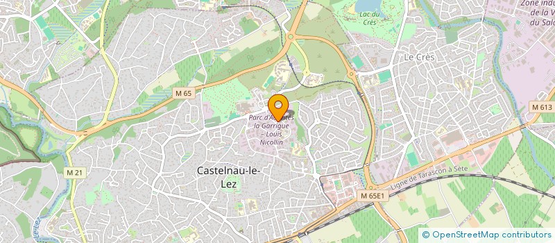 localisation de l'entreprise L ETANCHEITE OCCITANE à CASTELNAU-LE-LEZ