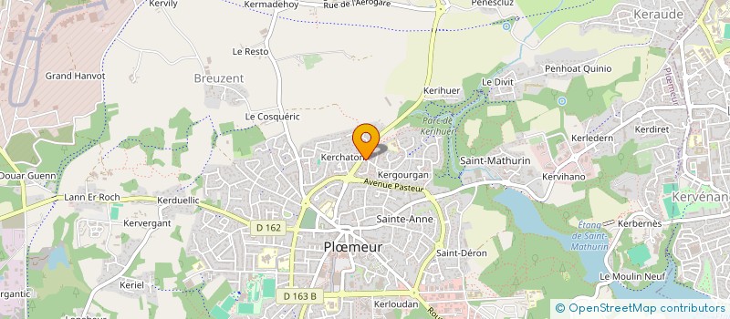 localisation de l'entreprise L'ETANG à PLOEMEUR
