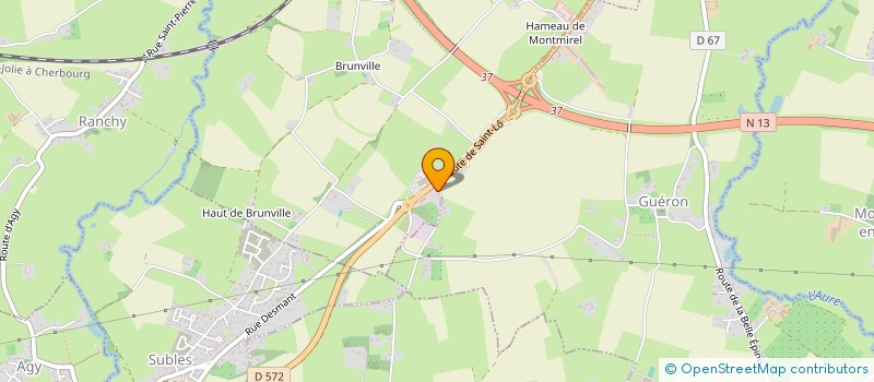 localisation de l'entreprise L'ETANG DE CARVILLE  SAINT-LOUP-HORS