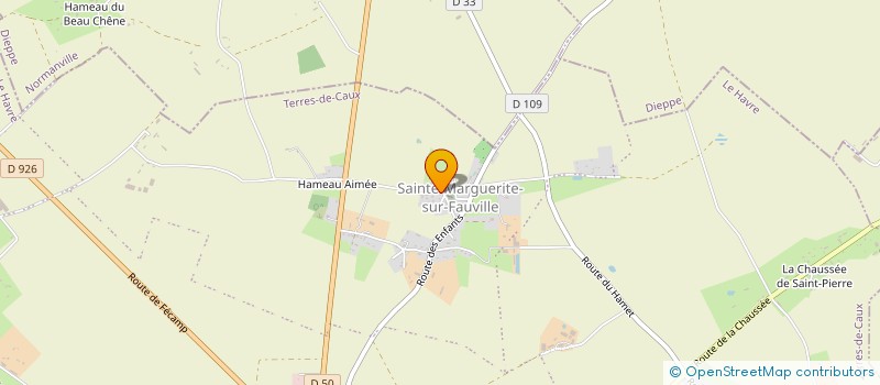 localisation de l'entreprise L'ETANG DU BEAU SOLEIL  TERRES-DE-CAUX